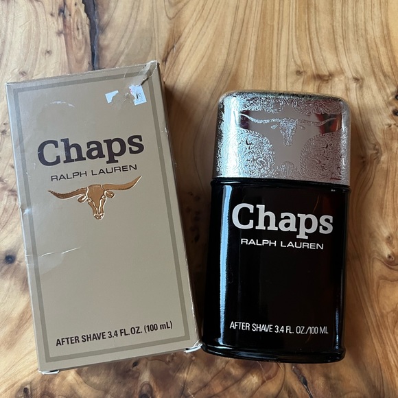 🎩Vintage Chaps Ralph Lauren 3.4 oz/ 100 ml After Shave Splash 100% Full in box - Picture 11 of 11